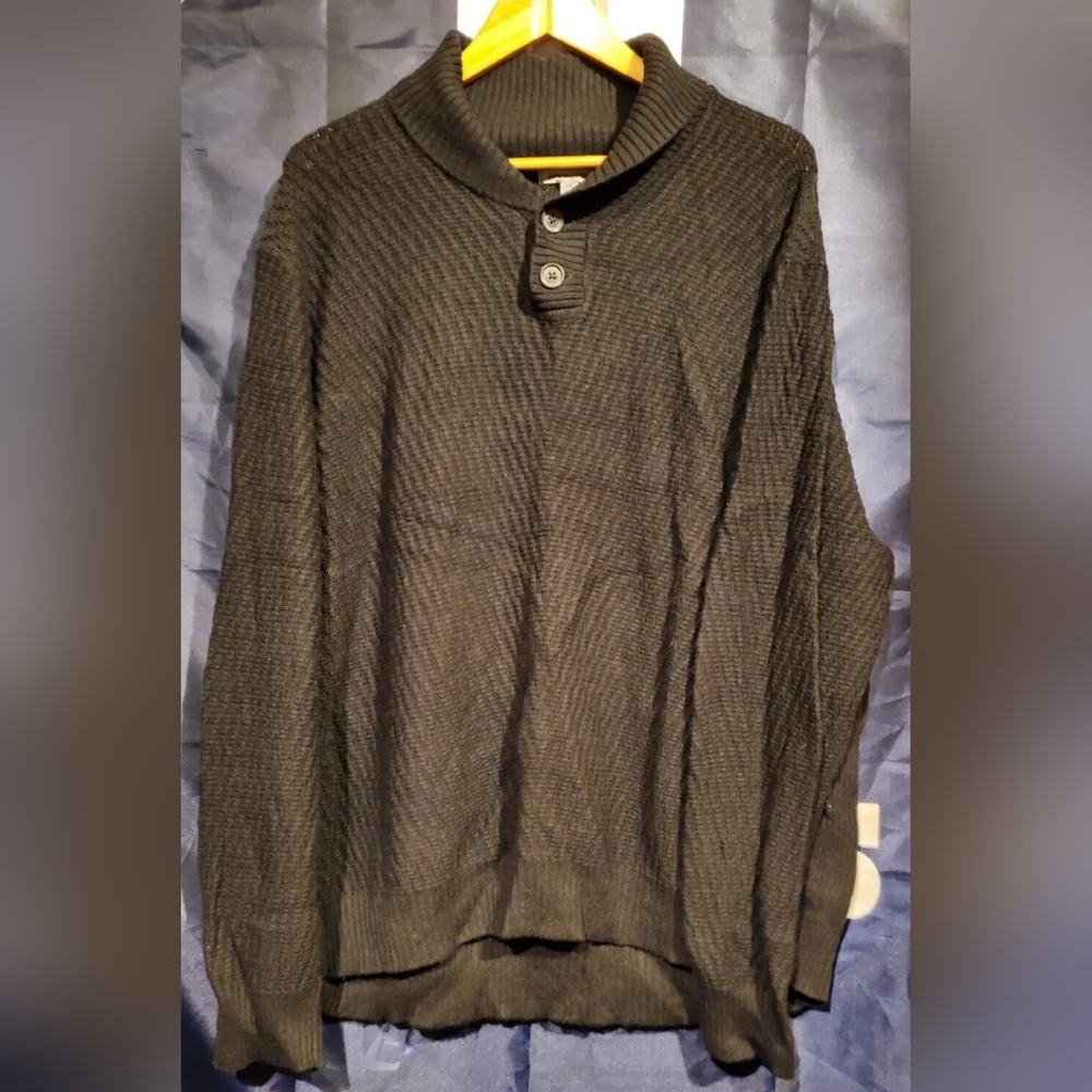 Johnston & Murphy Men's Black Sweater
